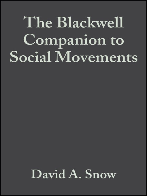 Upplýsingar um The Blackwell Companion to Social Movements eftir David A. Snow - Biðlisti
